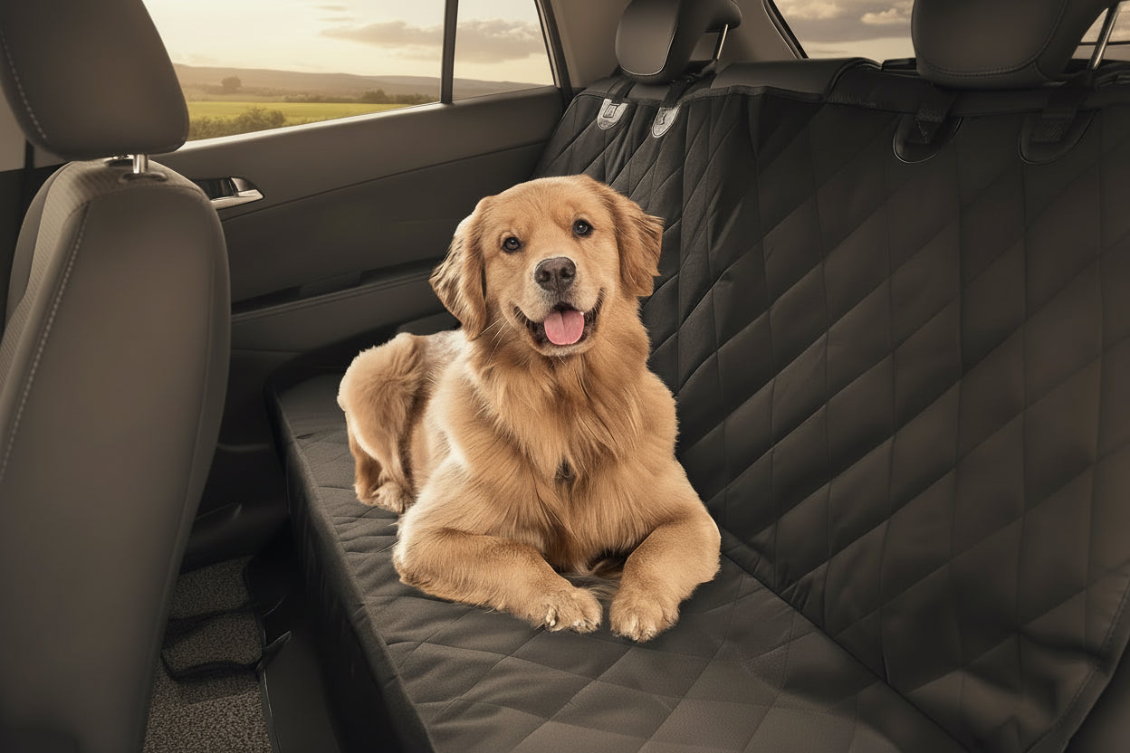 Dog Car Seat Cover, 100% Waterproof Car Pet Mat, Pet Car Mat, Rear Waterproof Car Dog Mat, anti Dirty Pet Car Mat Dog Car Seat