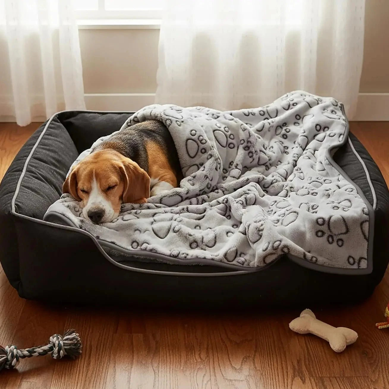 Premium Soft Dog Blanket Washable Cat Blanket for Indoor Cats Large Medium Small Dog Puppy Essentials