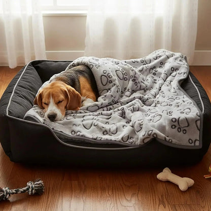 Premium Soft Dog Blanket Washable Cat Blanket for Indoor Cats Large Medium Small Dog Puppy Essentials