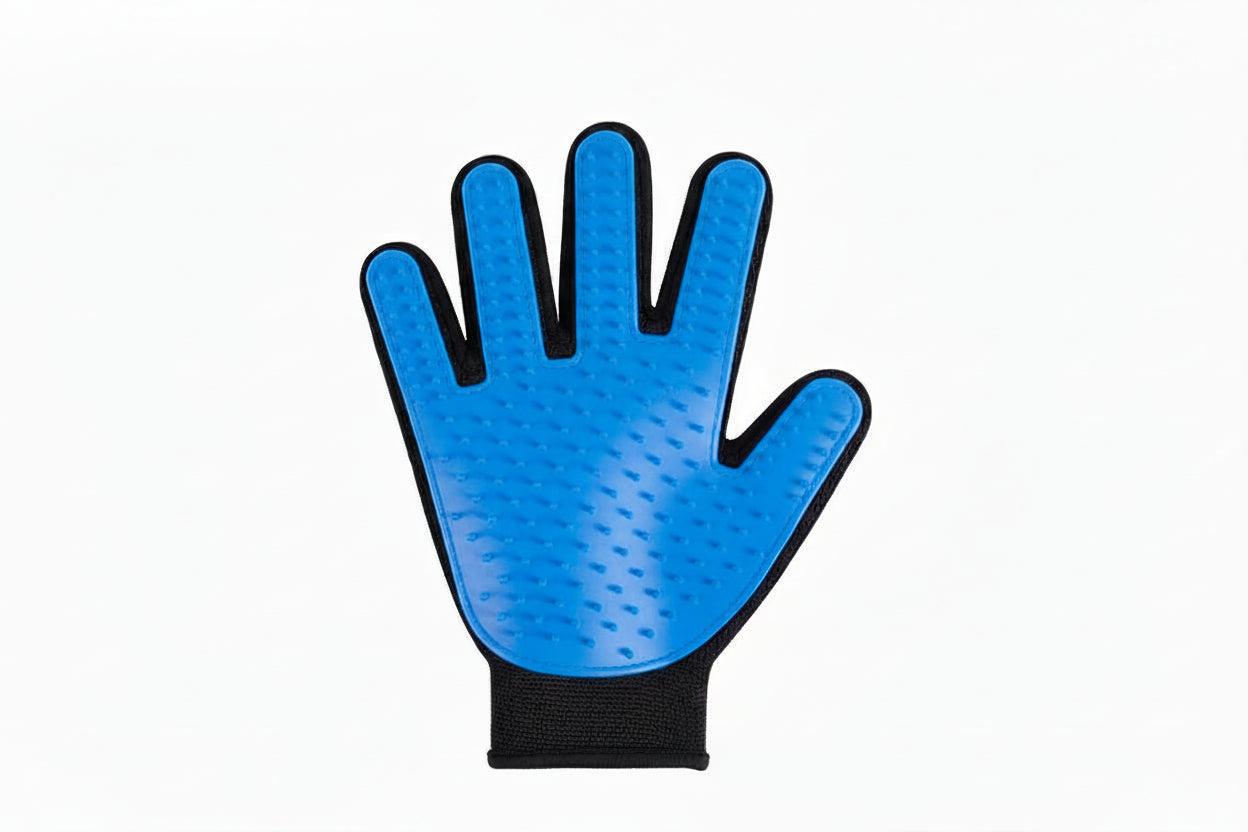 Pet Glove Cat Grooming Glove Cat Hair Deshedding Brush Gloves Dog Comb for Cats Bath Hair Remover Clean Massage Brush for Animal