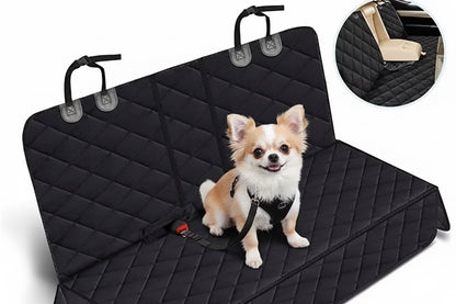 Dog Car Seat Cover, 100% Waterproof Car Pet Mat, Pet Car Mat, Rear Waterproof Car Dog Mat, anti Dirty Pet Car Mat Dog Car Seat